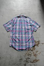 画像15: GITMAN BROS. S/S Madras check shirt -made in USA- (15)
