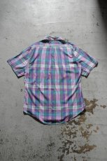画像15: GITMAN BROS. S/S Madras check shirt -made in USA- (15)