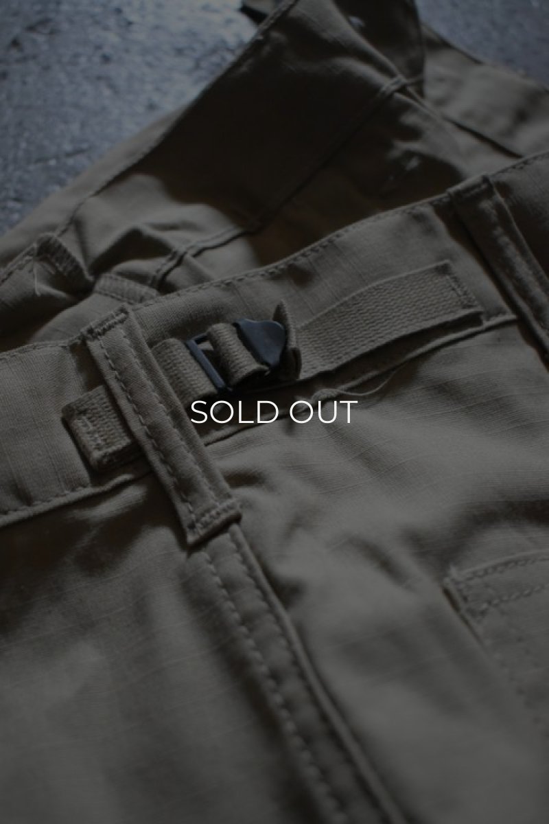 画像10: [DEADSTOCK] EARL'S APPAREL ripstop shorts -made in USA- [KHAKI] (10)