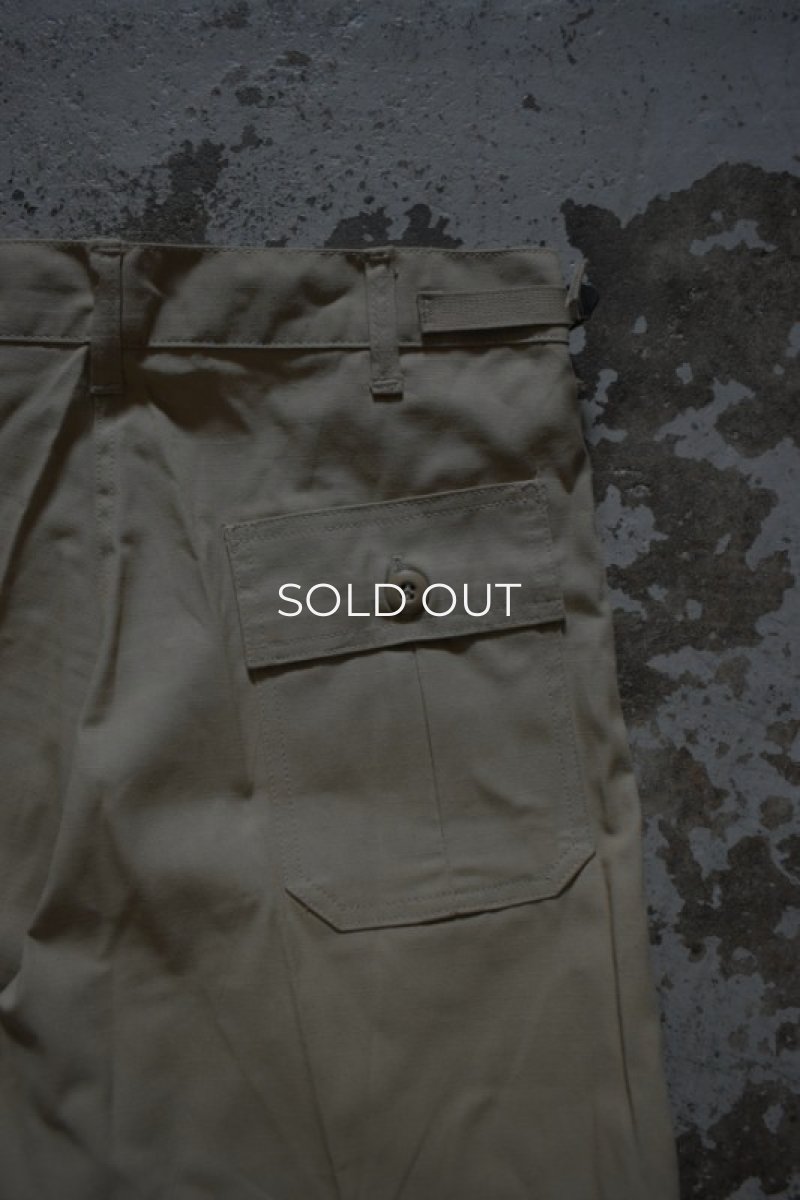 画像14: [DEADSTOCK] EARL'S APPAREL ripstop shorts -made in USA- [KHAKI] (14)