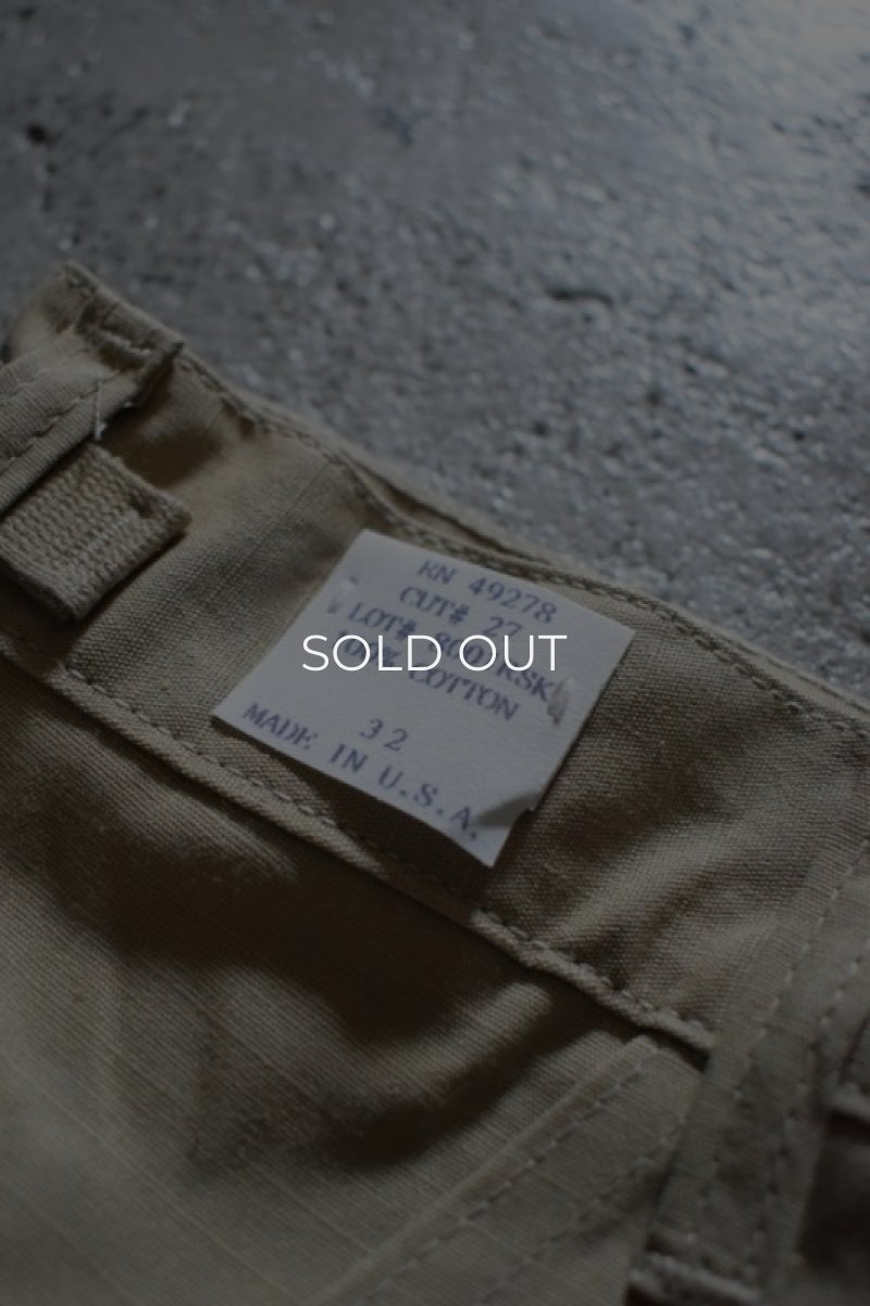 画像8: [DEADSTOCK] EARL'S APPAREL ripstop shorts -made in USA- [KHAKI] (8)