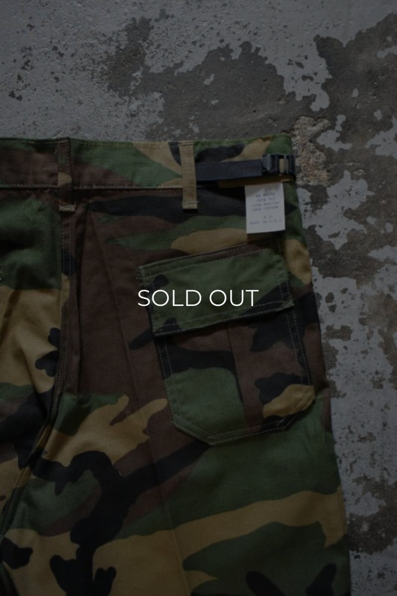 画像14: [DEADSTOCK] EARL'S APPAREL ripstop shorts -made in USA- [WOODLAND CAMO] (14)