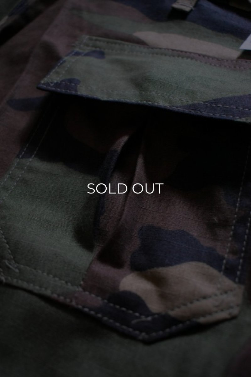 画像17: [DEADSTOCK] EARL'S APPAREL ripstop shorts -made in USA- [WOODLAND CAMO] (17)