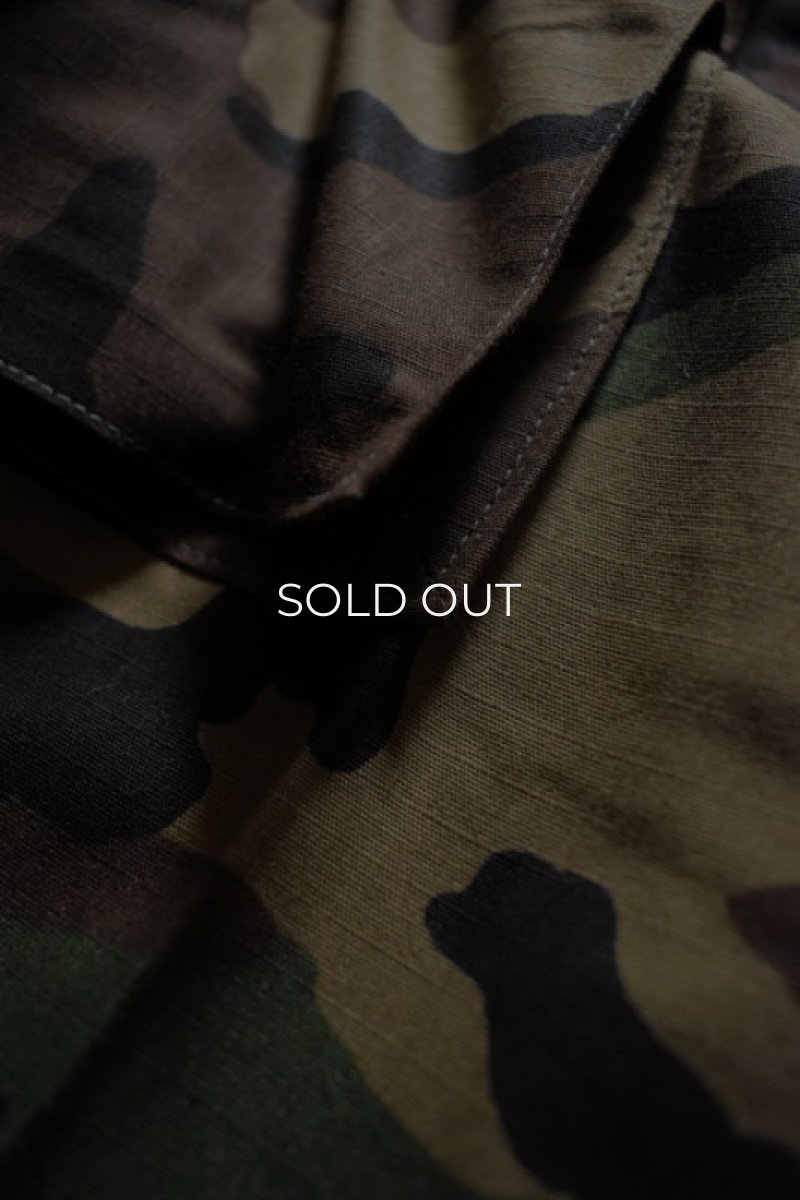 画像9: [DEADSTOCK] EARL'S APPAREL ripstop shorts -made in USA- [WOODLAND CAMO] (9)