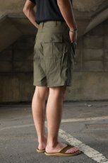 画像3: [DEADSTOCK] EARL'S APPAREL ripstop shorts -made in USA- [OLIVE] (3)