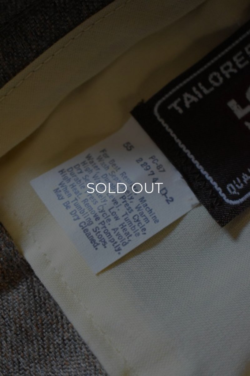 画像9: [NOS] 80's Levi's ACTION SLACKS (9)