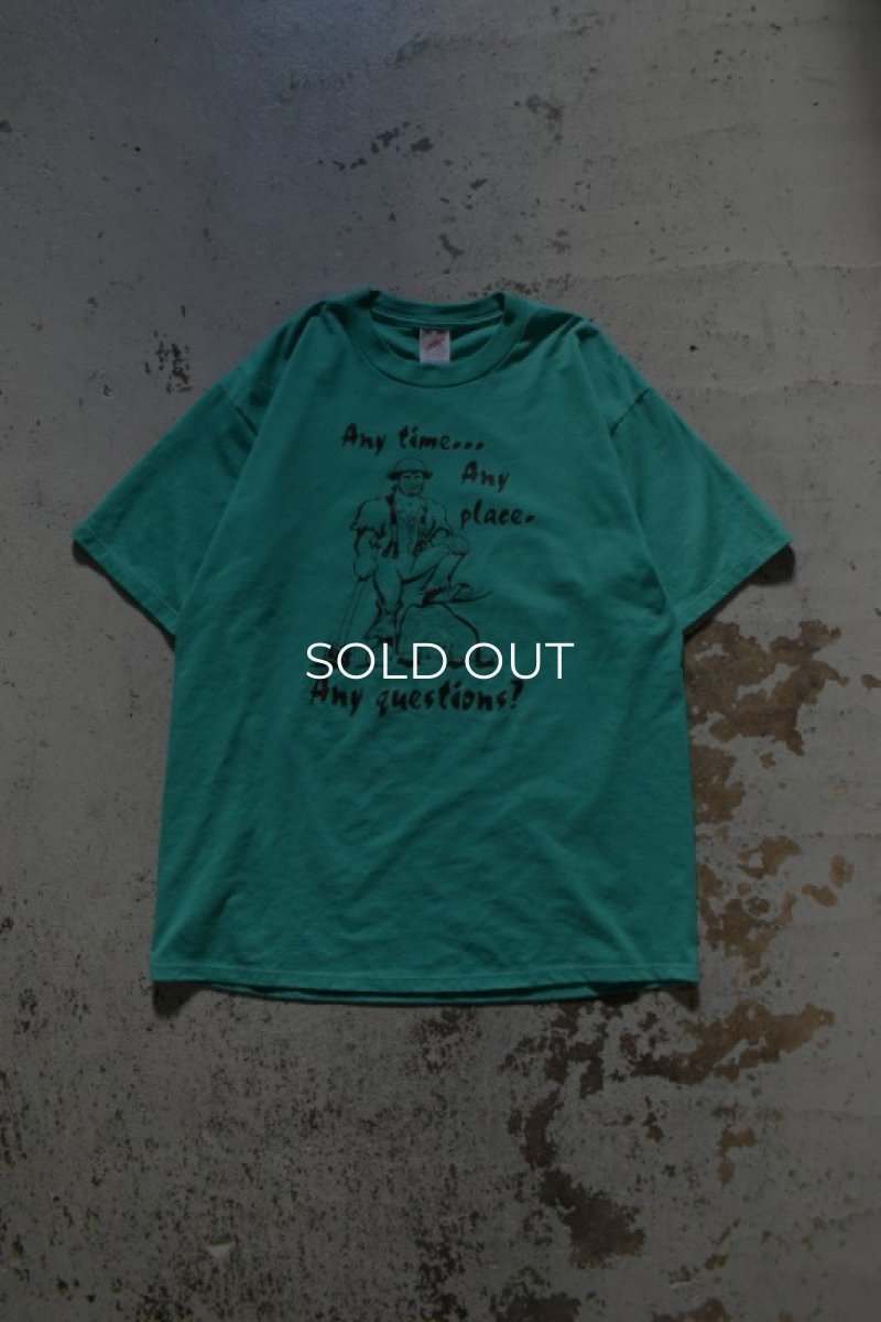 画像5: [NOS] 90's JERZEES S/S print tee -made in USA- (5)