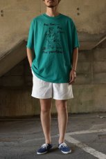 画像4: [NOS] 90's JERZEES S/S print tee -made in USA- (4)