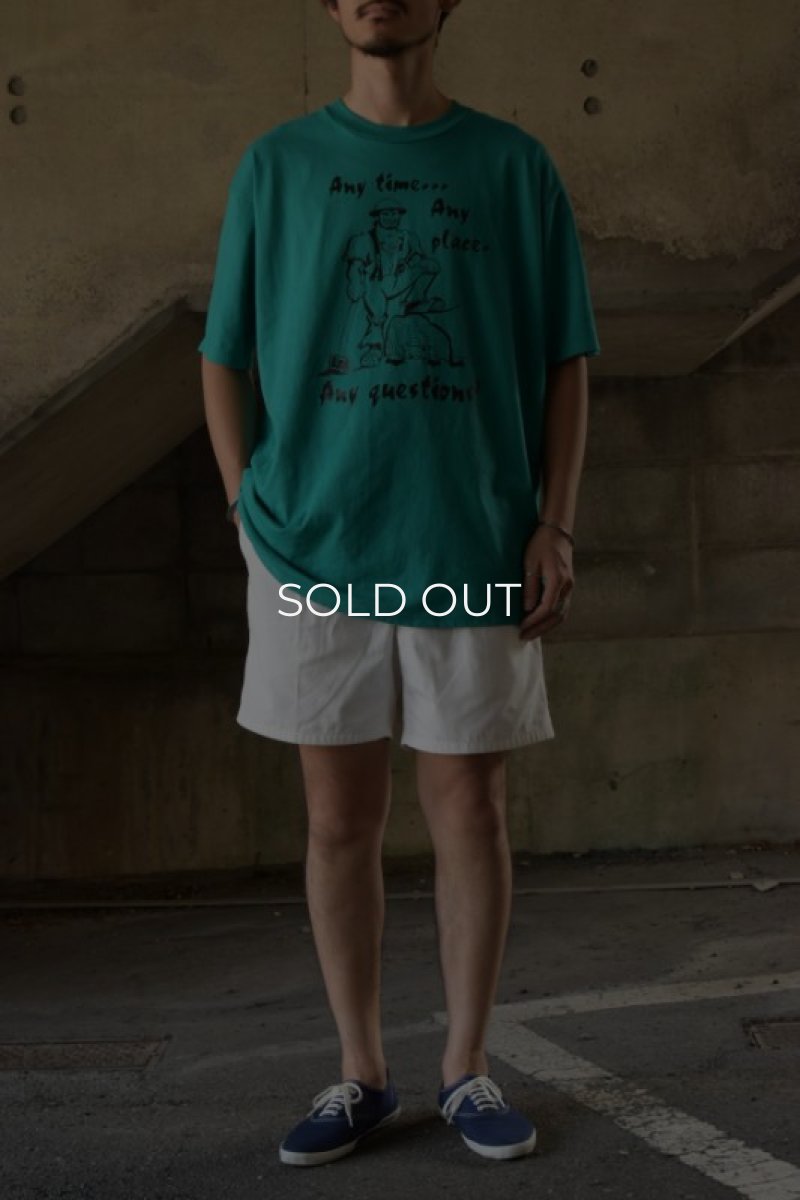 画像4: [NOS] 90's JERZEES S/S print tee -made in USA- (4)