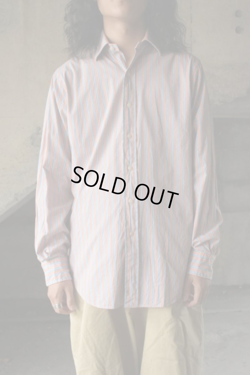 画像1: Ralph Lauren stripe shirt (1)