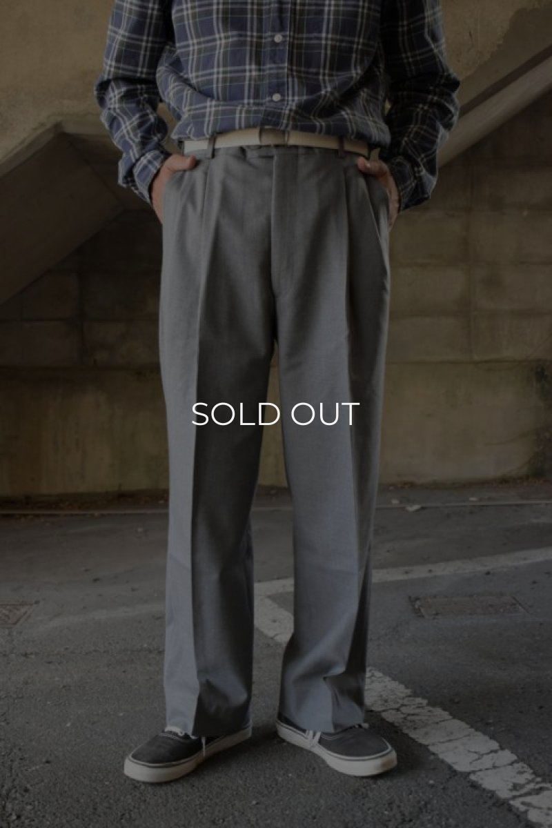 画像1: 70-80's TRAVELER 2-tuck slacks  (1)