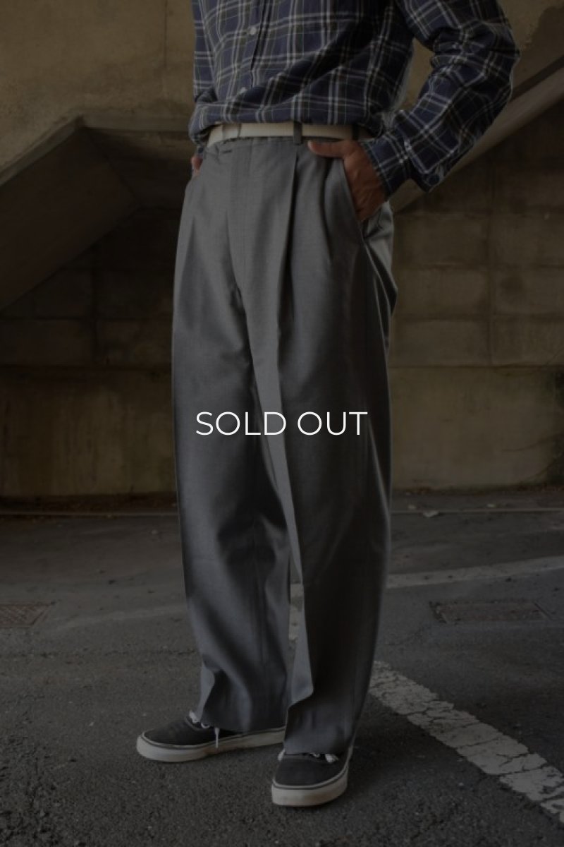 画像2: 70-80's TRAVELER 2-tuck slacks  (2)