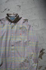画像6: Ralph Lauren check BD shirt -made in INDIA- (6)