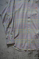 画像7: Ralph Lauren check BD shirt -made in INDIA- (7)