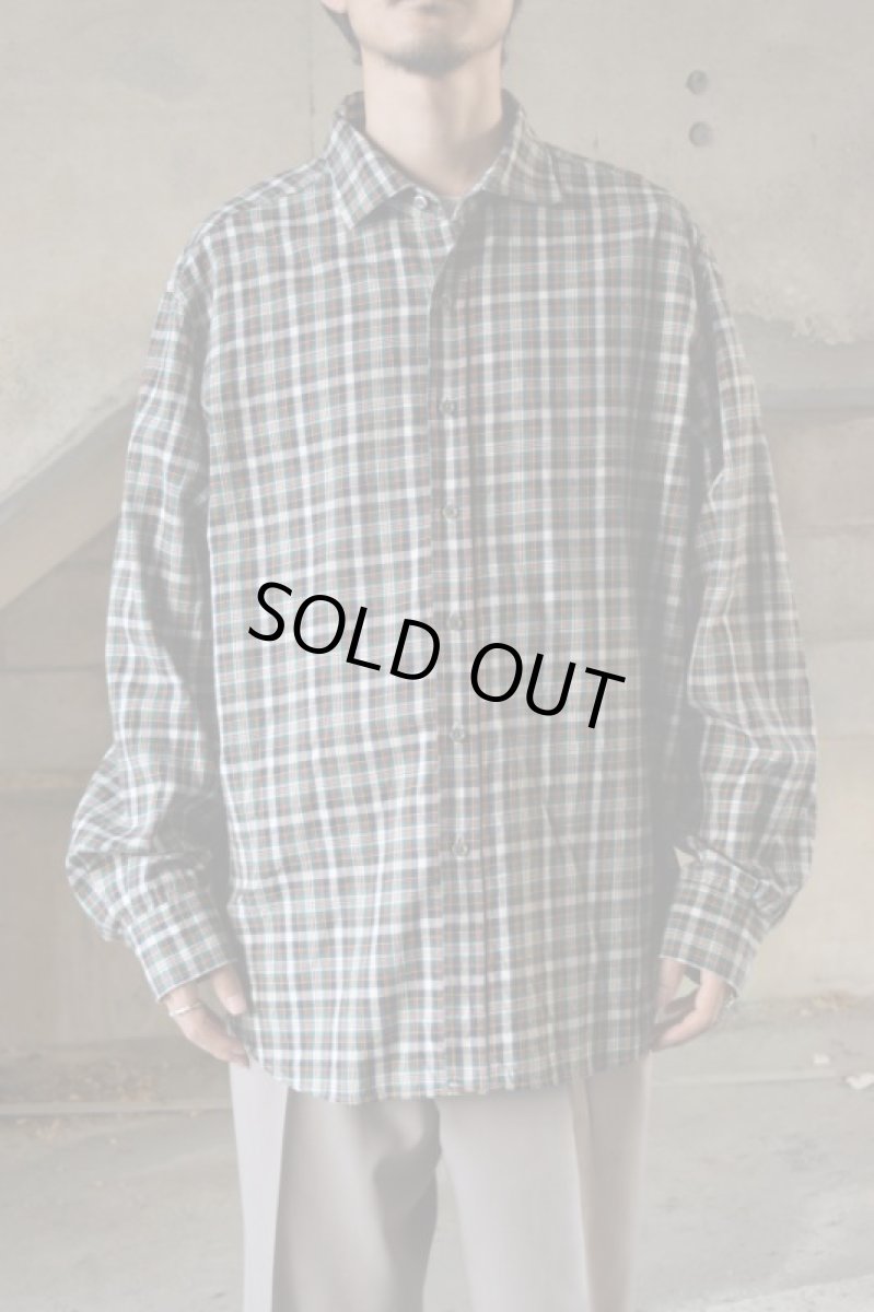 画像1: Ralph Lauren check shirt -made in ITALY- (1)