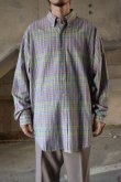 画像1: Ralph Lauren check BD shirt -made in INDIA- (1)