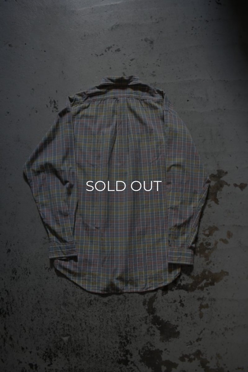画像12: Ralph Lauren check BD shirt -made in INDIA- (12)