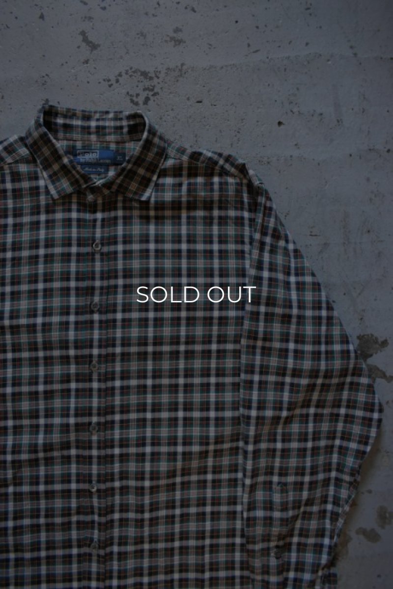 画像6: Ralph Lauren check shirt -made in ITALY- (6)