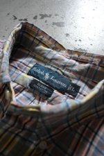 画像9: Ralph Lauren check BD shirt -made in INDIA- (9)