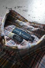 画像9: Ralph Lauren check BD shirt -made in INDIA- (9)
