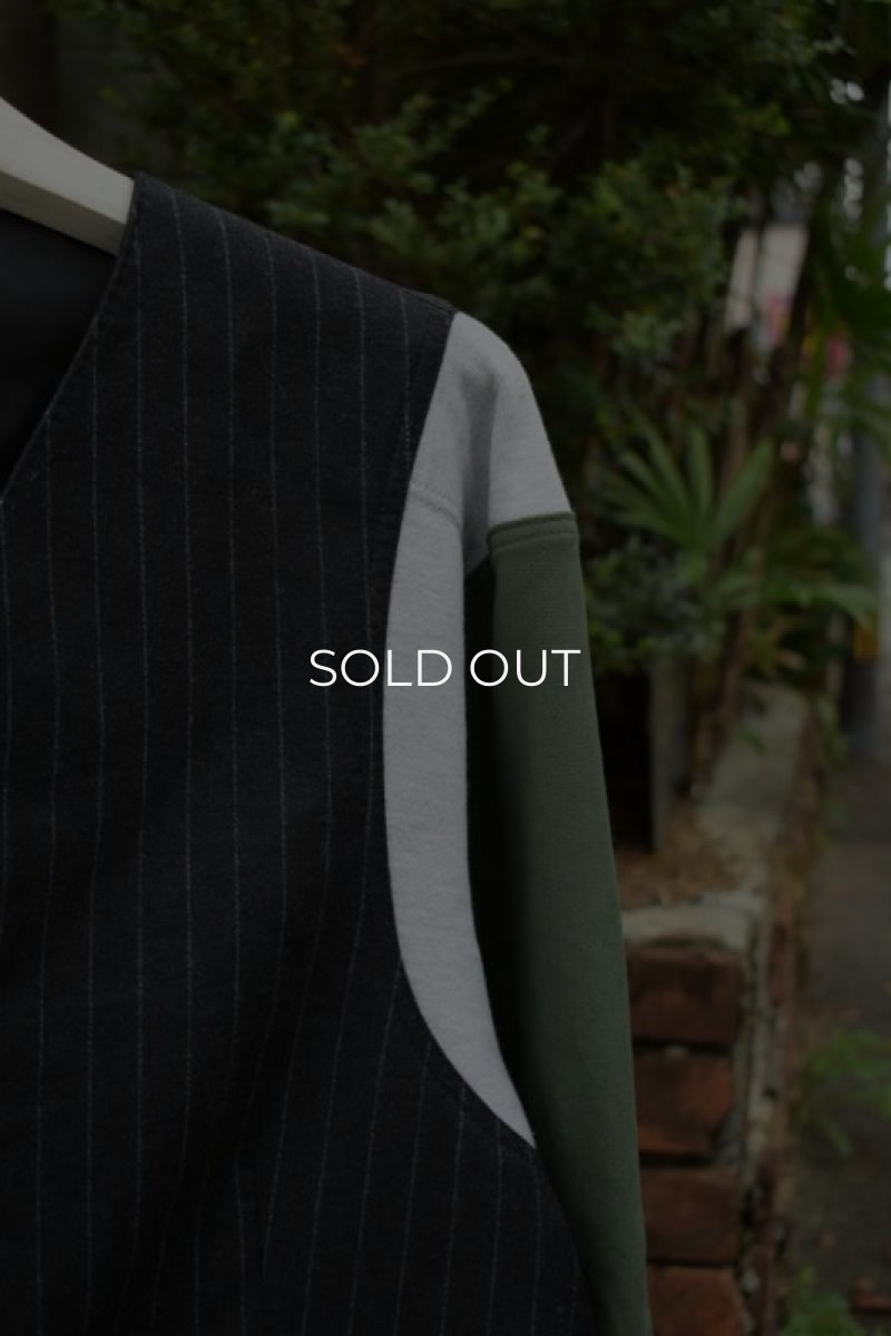 画像2: 〚TEXTURES〛 gilet jacket (2)