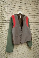 画像1: 〚TEXTURES〛 gilet jacket (1)
