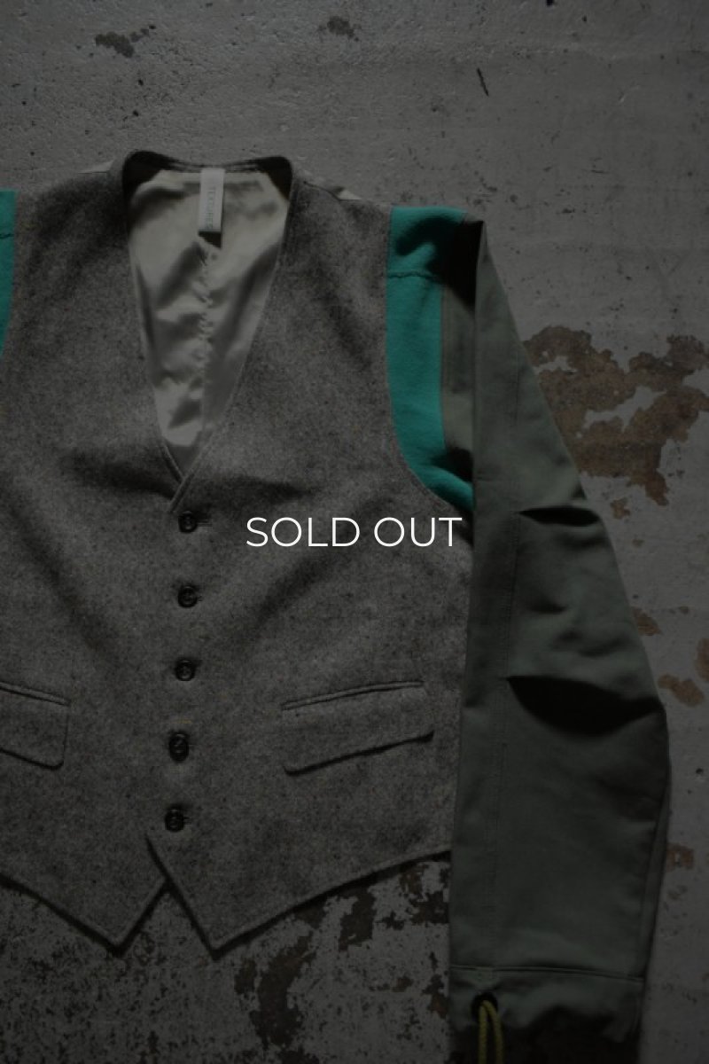 画像7: 〚TEXTURES〛 gilet jacket (7)
