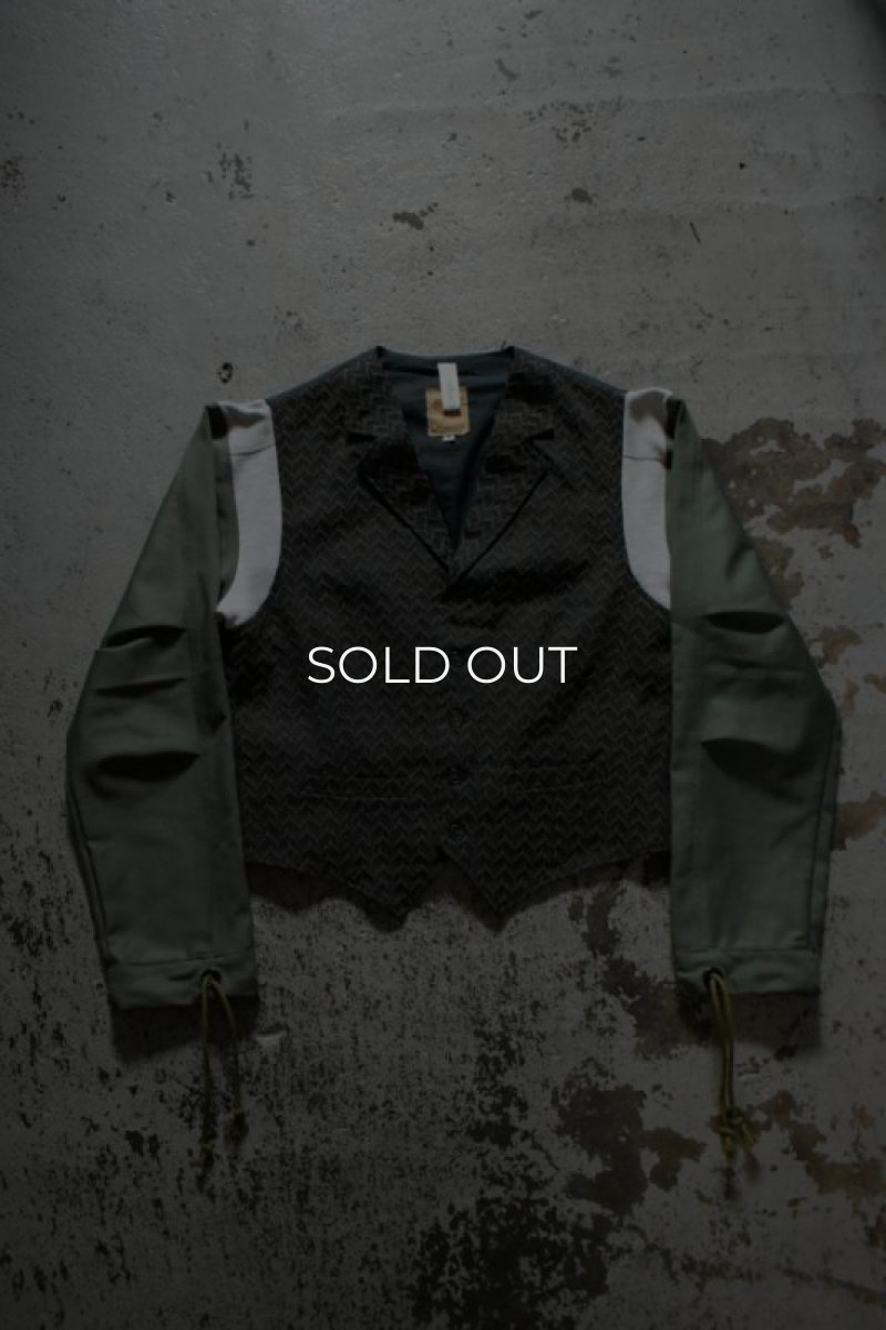 画像7: 〚TEXTURES〛 gilet jacket (7)