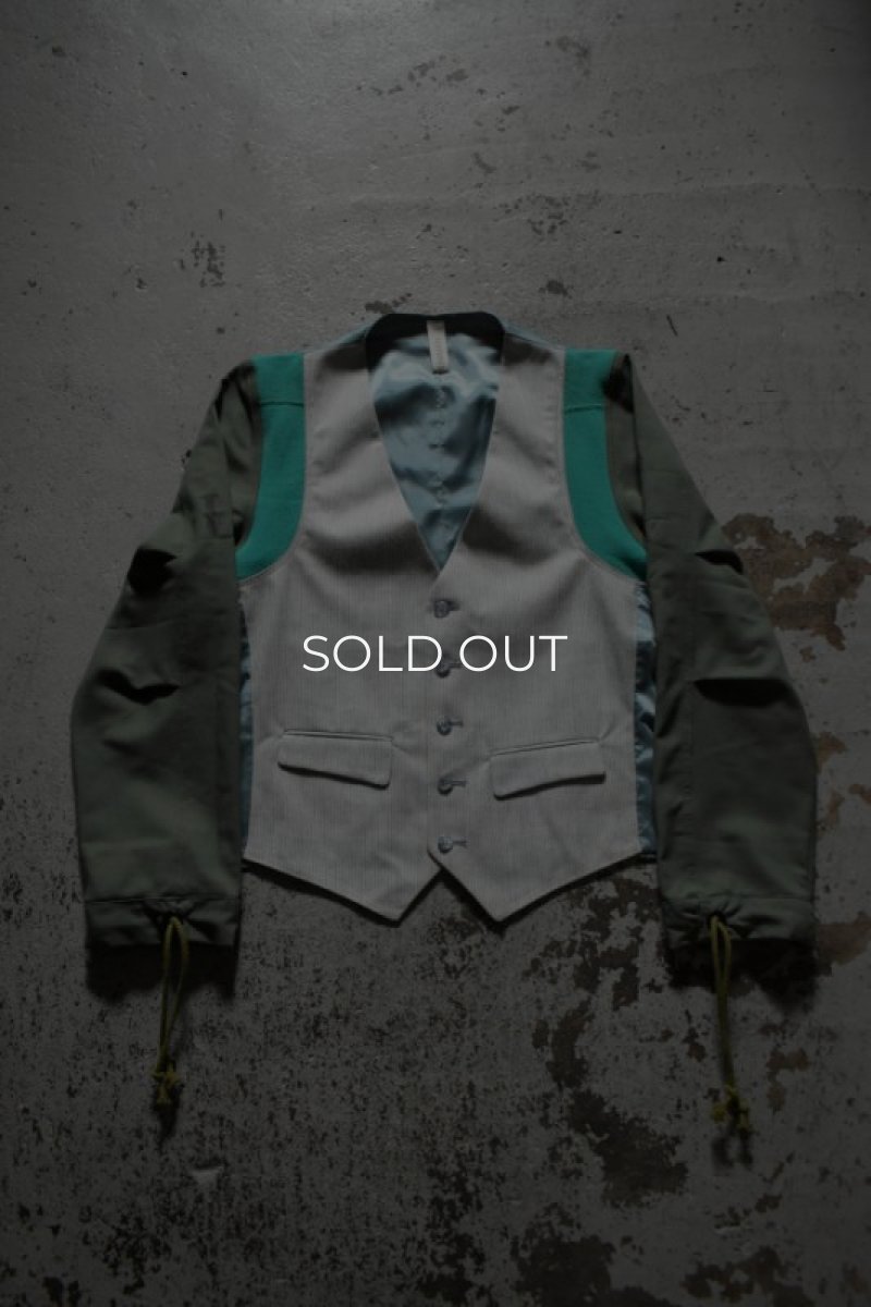 画像6: 〚TEXTURES〛 gilet jacket (6)