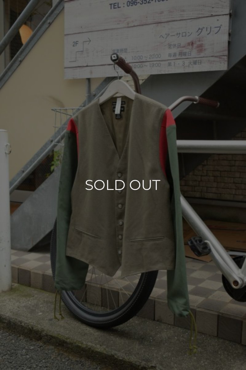 画像1: 〚TEXTURES〛 gilet jacket (1)