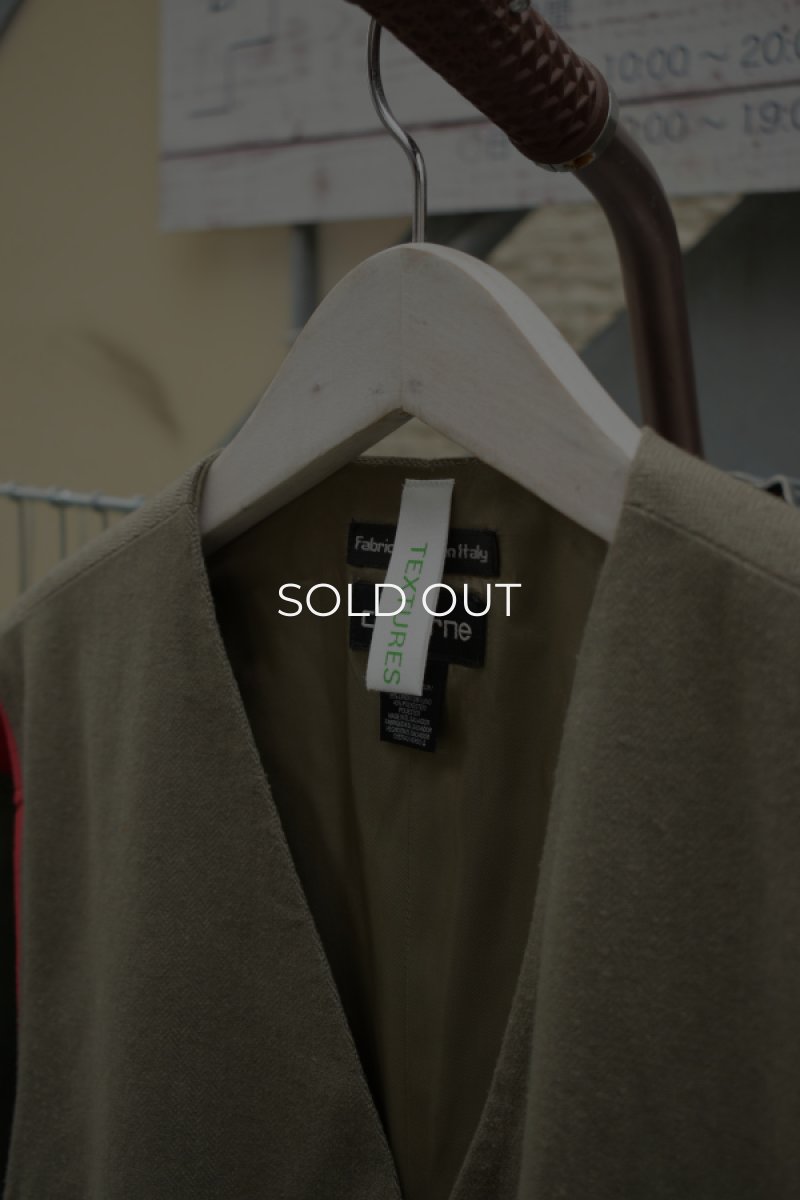 画像6: 〚TEXTURES〛 gilet jacket (6)