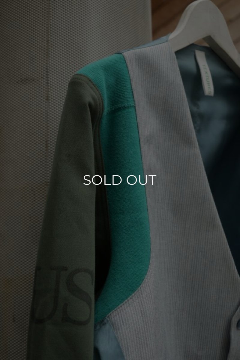 画像2: 〚TEXTURES〛 gilet jacket (2)