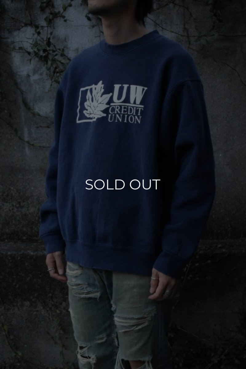 画像2: 90-00's FRUIT OF THE LOOM crew sweat shirt (2)