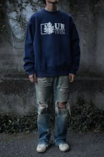 画像4: 90-00's FRUIT OF THE LOOM crew sweat shirt (4)