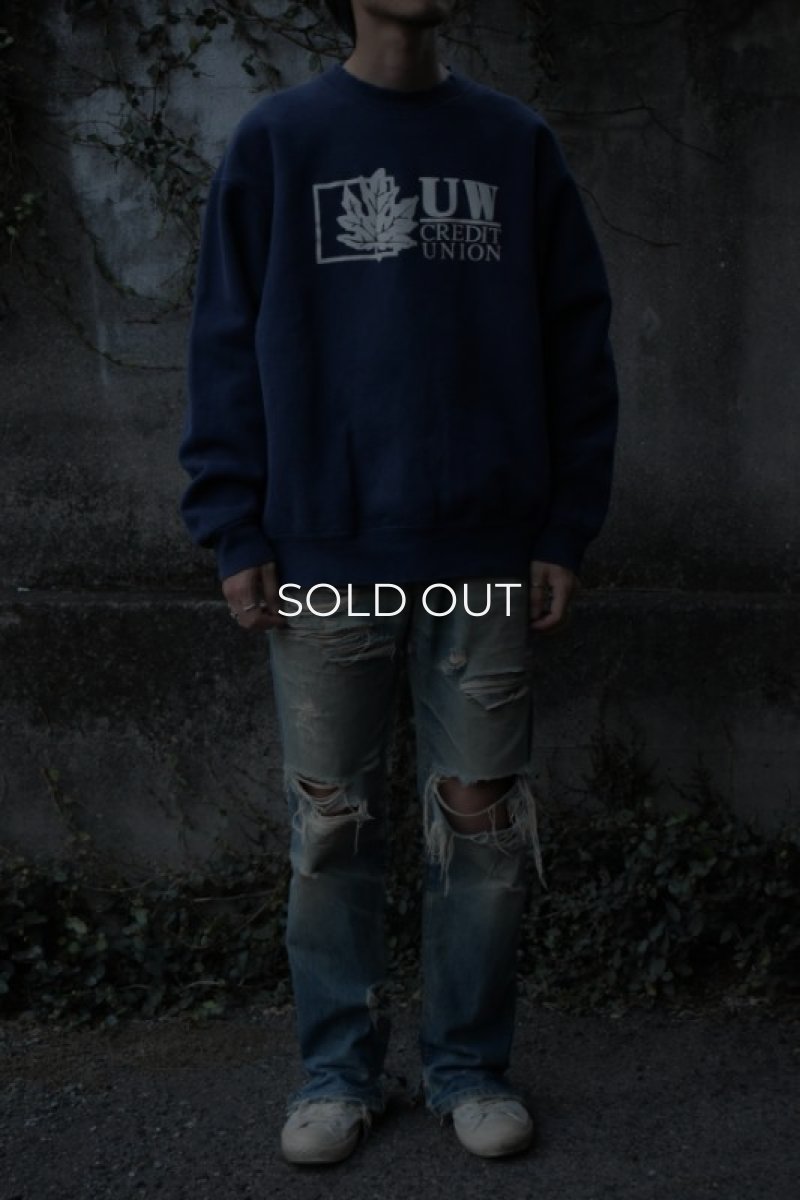 画像4: 90-00's FRUIT OF THE LOOM crew sweat shirt (4)