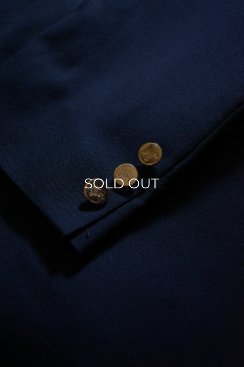 画像11: 80's Burberry double breasted blazer -made in USA- (11)