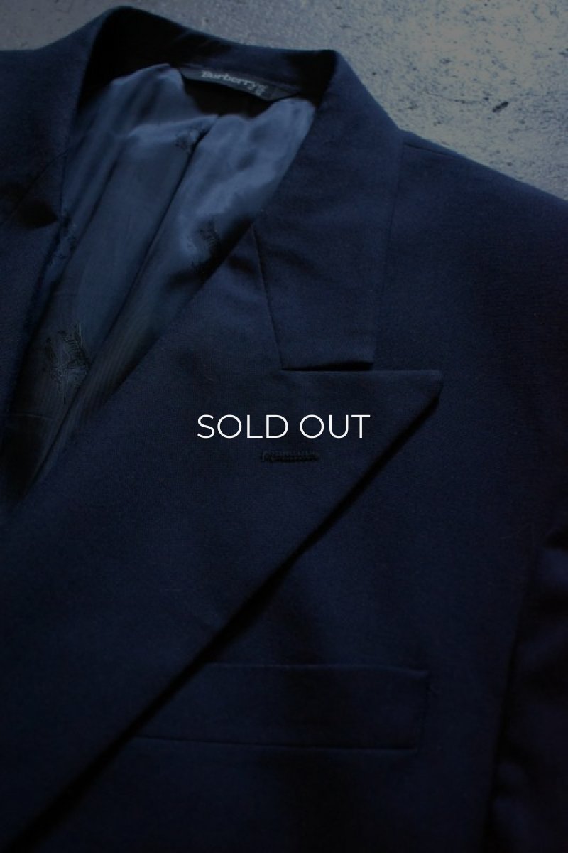 画像8: 80's Burberry double breasted blazer -made in USA- (8)