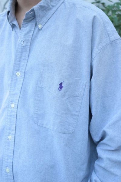 画像1: Ralph Lauren BD shirt [BIG SHIRT]