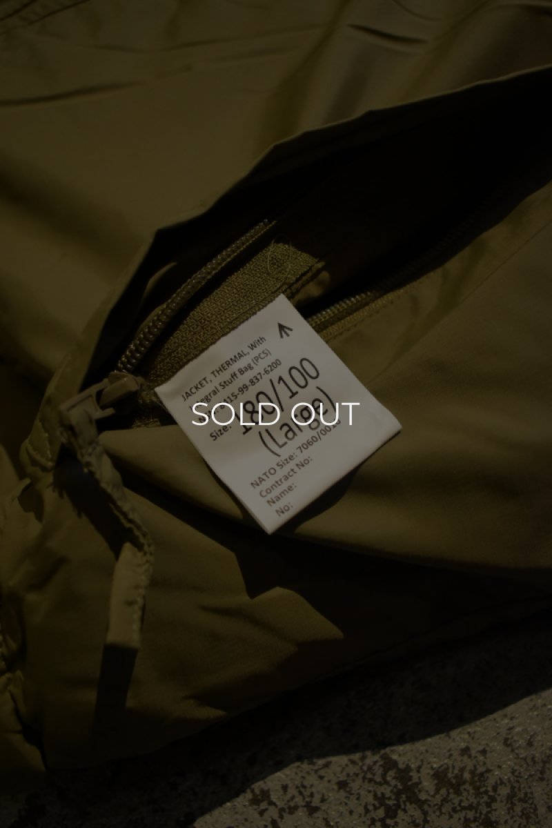 画像19: [DEADSTOCK] BRITISH ARMY PCS thermal jacket (19)