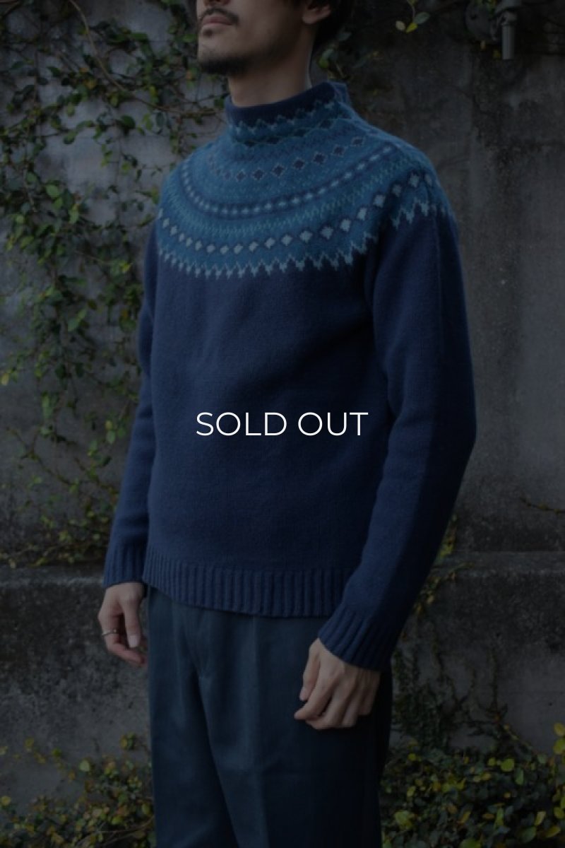 画像2: 90's Eddie Bauer nordic sweater (2)