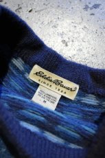 画像9: 90's Eddie Bauer nordic sweater (9)