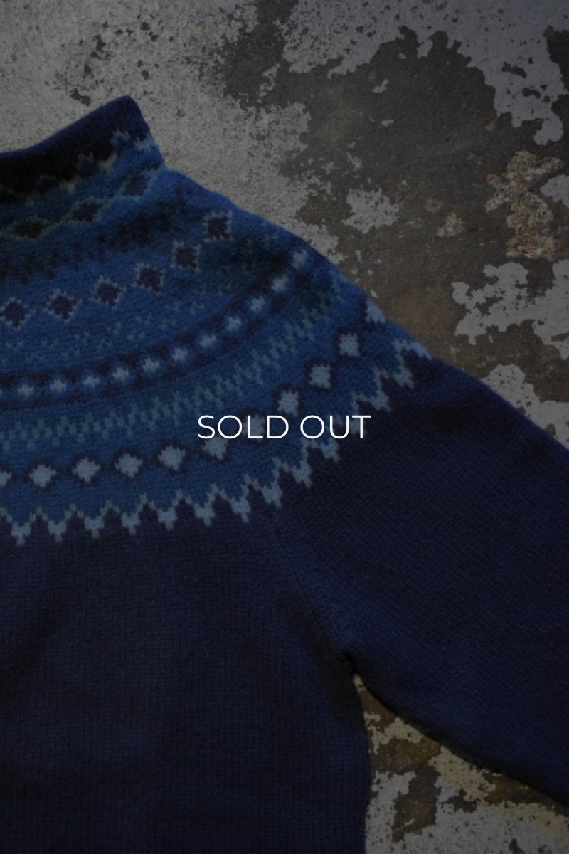 画像10: 90's Eddie Bauer nordic sweater (10)