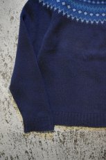 画像7: 90's Eddie Bauer nordic sweater (7)