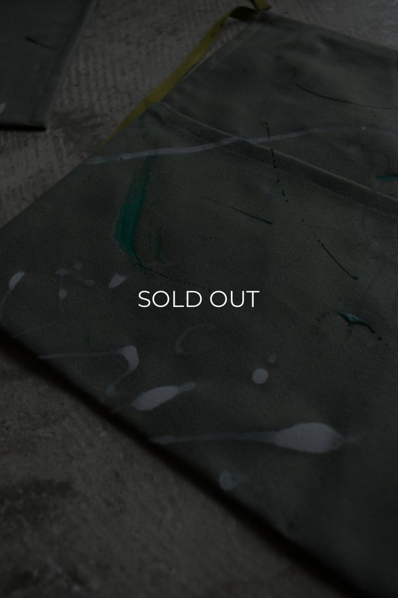 画像2: 〚TEXTURES〛painted apron (2)