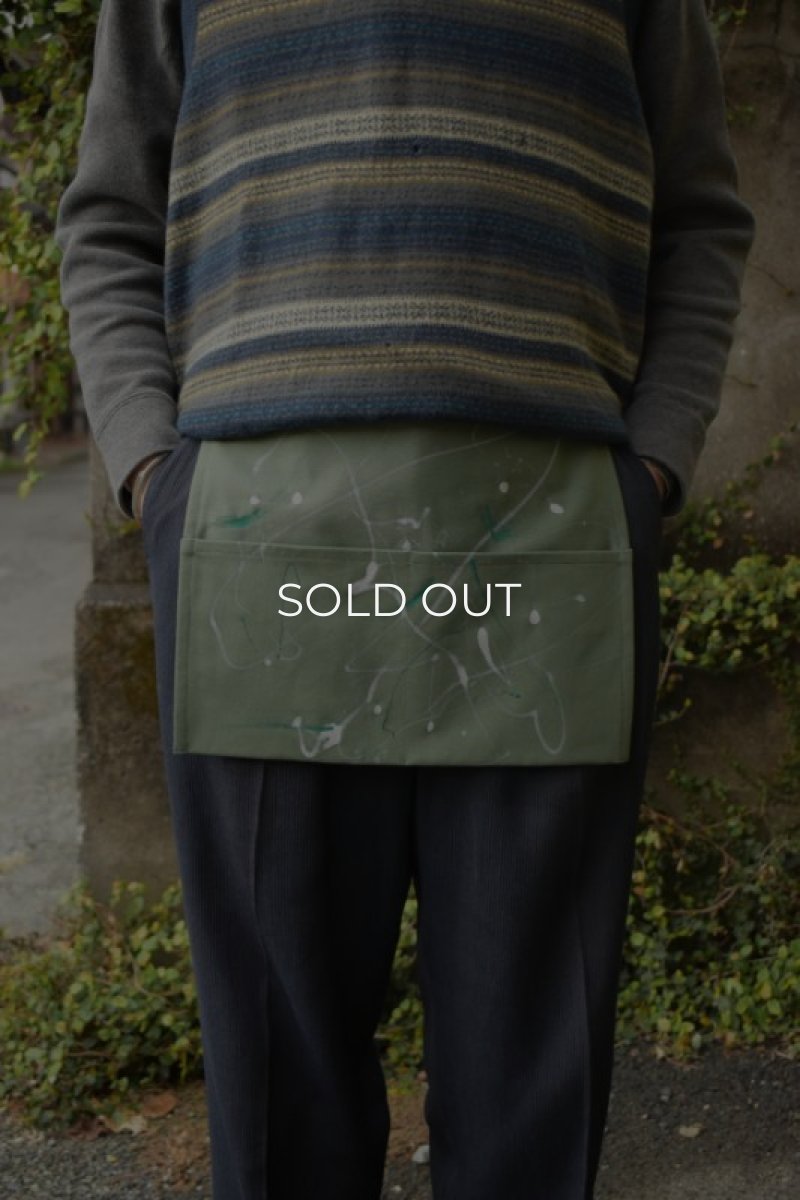 画像8: 〚TEXTURES〛painted apron (8)