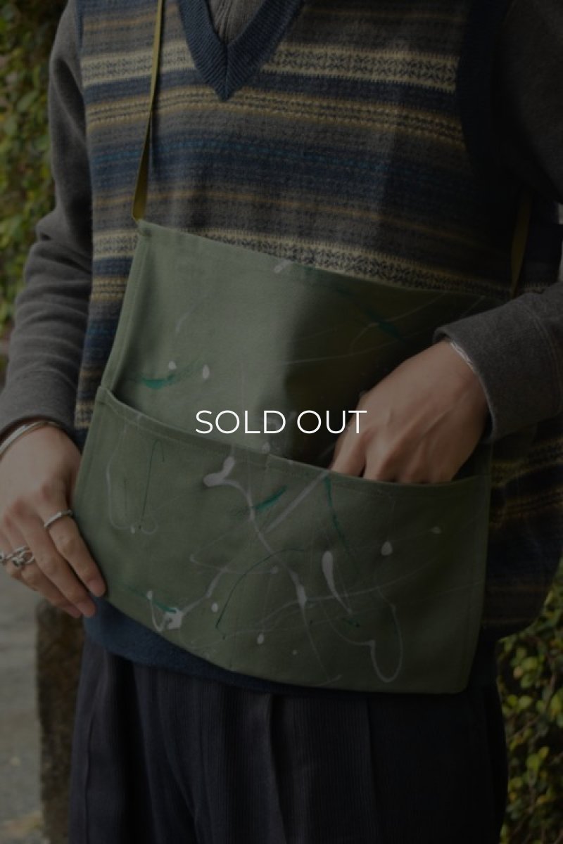 画像10: 〚TEXTURES〛painted apron (10)