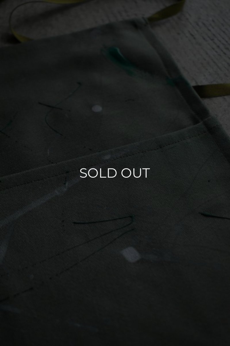 画像3: 〚TEXTURES〛painted apron (3)