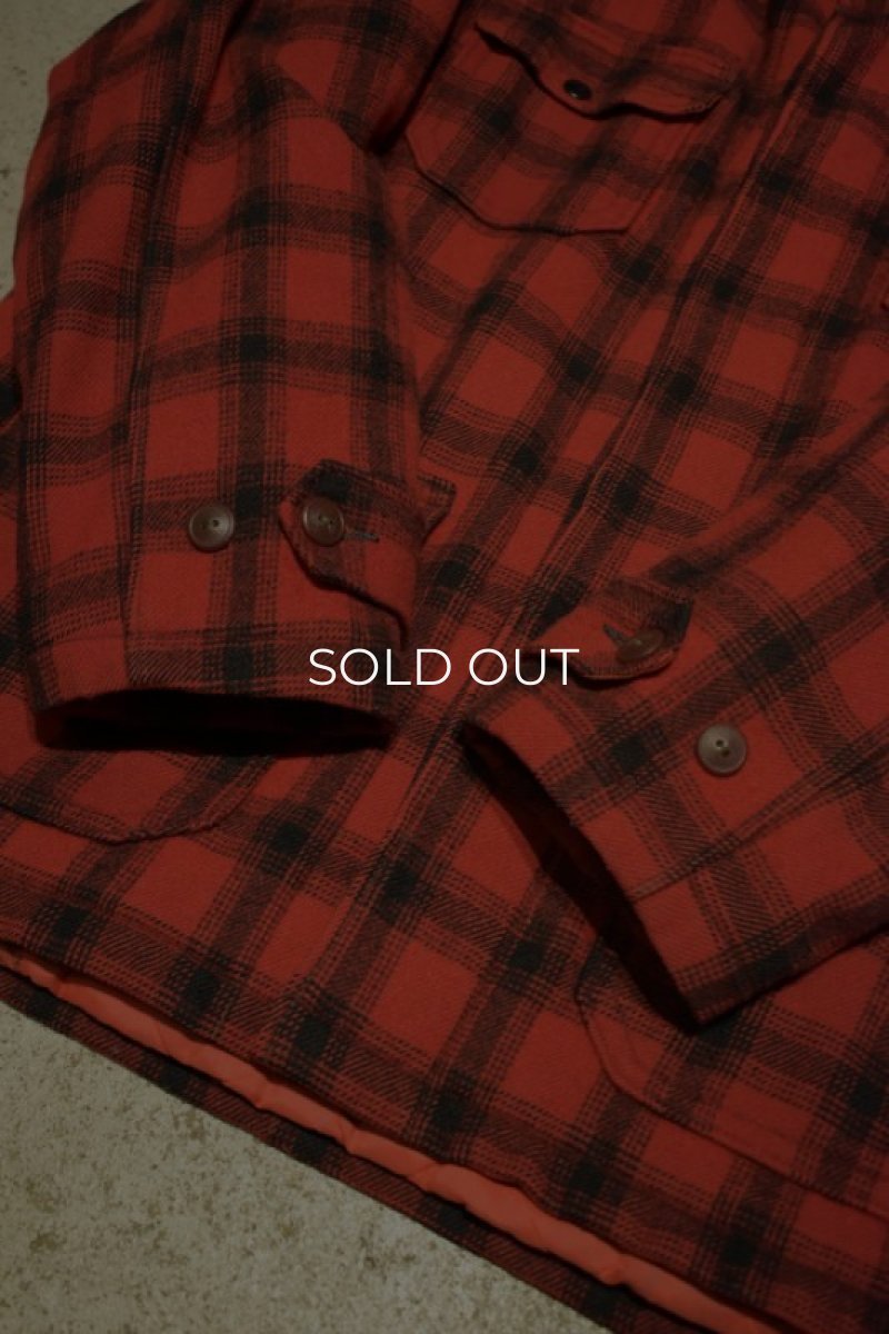 画像13: 70's Woolrich mackinaw jacket (13)