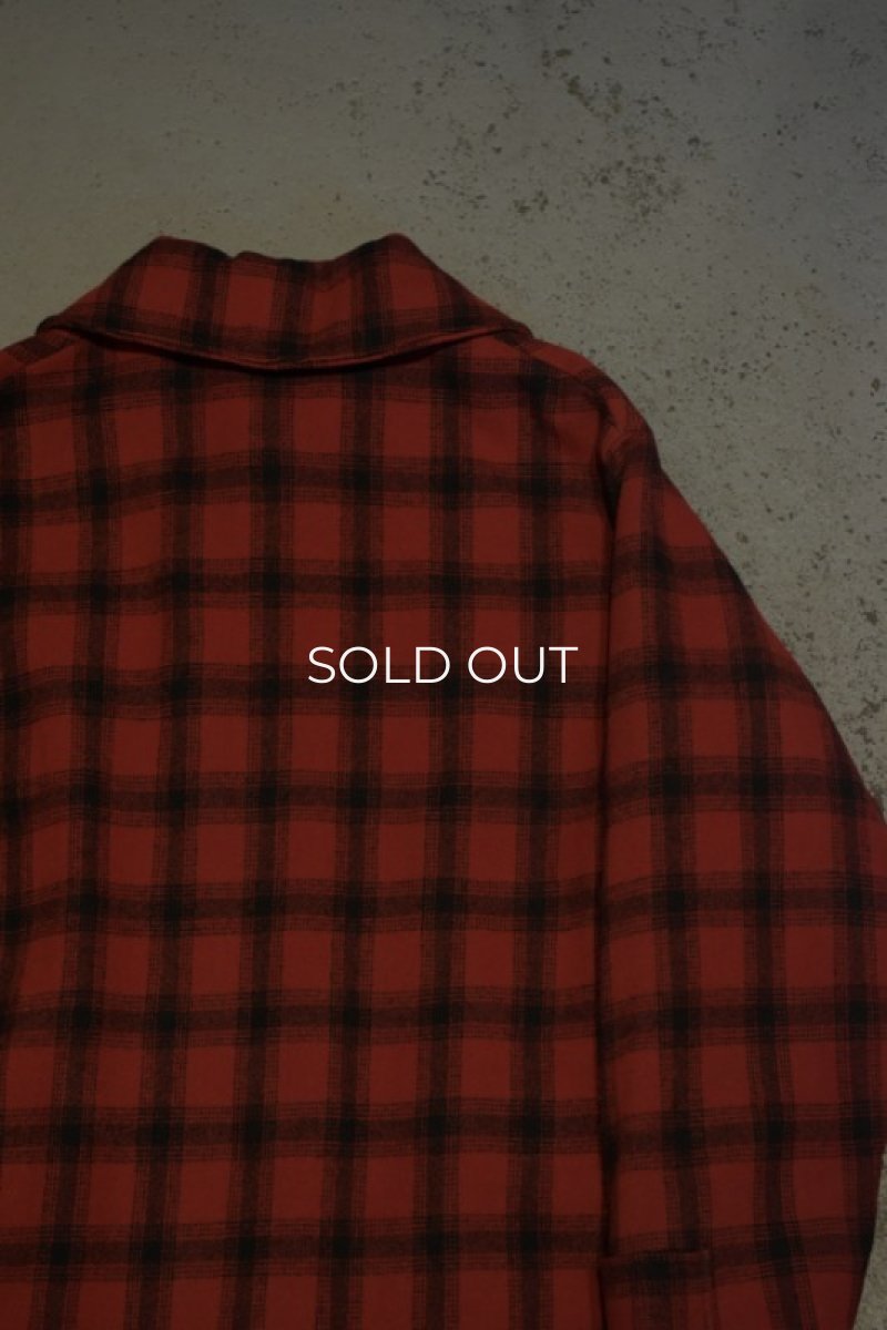 画像18: 70's Woolrich mackinaw jacket (18)