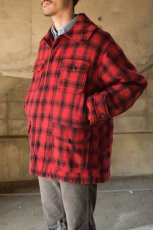 画像2: 70's Woolrich mackinaw jacket (2)